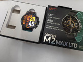ساعت هوشمند(( استوک)) گلوریمی مدل M2 MAX LTD دارای قابلیت های کنترل موسیقی (Music Player)، قابلیت مکالمه از طریق بلوتوث، قابلیت تغییر طرح ساعت یا تم، صفحه همیشه روشن (Always-on Display) بند سیلیکون