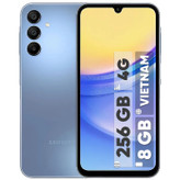 گوشی موبایل سامسونگ (استوک -کارکرده) مدل Galaxy A15 دو سیم کارت ظرفیت 256 گیگابایت و رم 8 گیگابایت - ویتنام